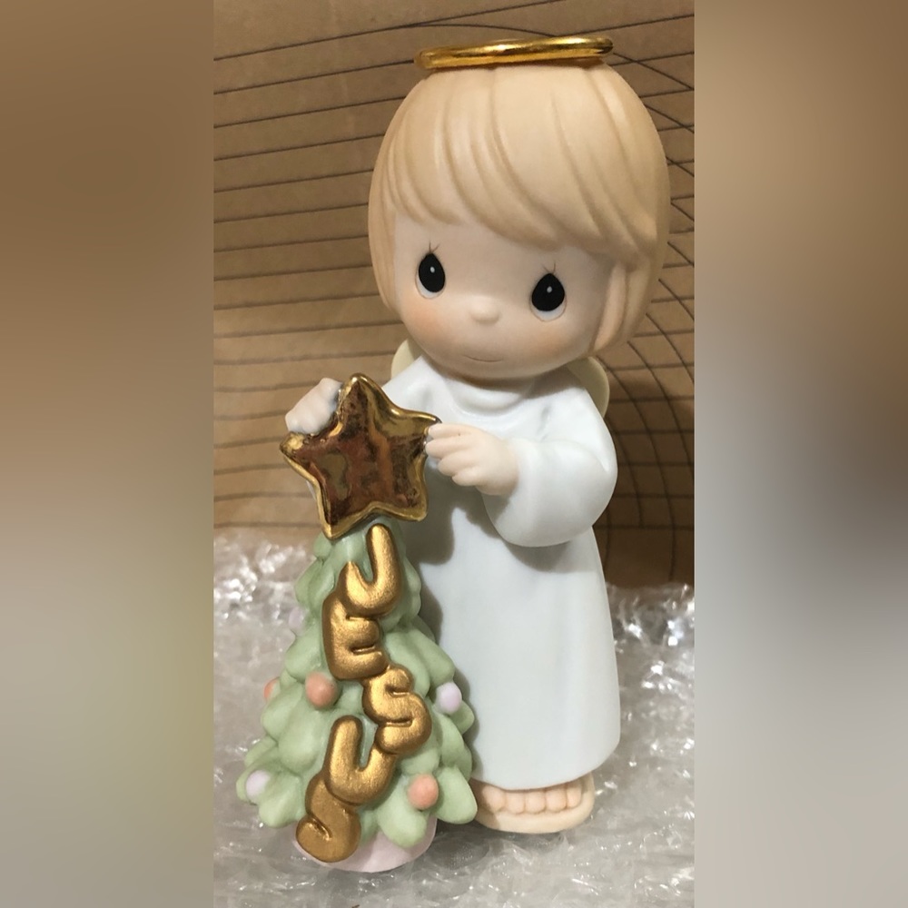 Precious Moments “He is The Bright Morning Star” Angel Figurine